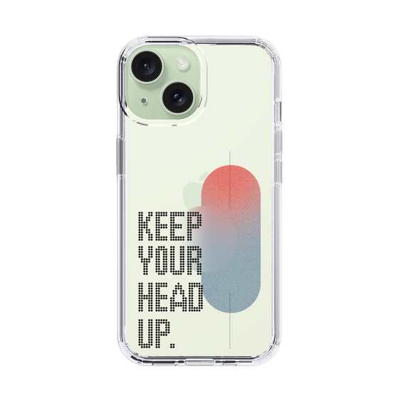 Slim Protection Case［ Original - Dot Overlay - KEEP YOUR HEAD UP/A ］