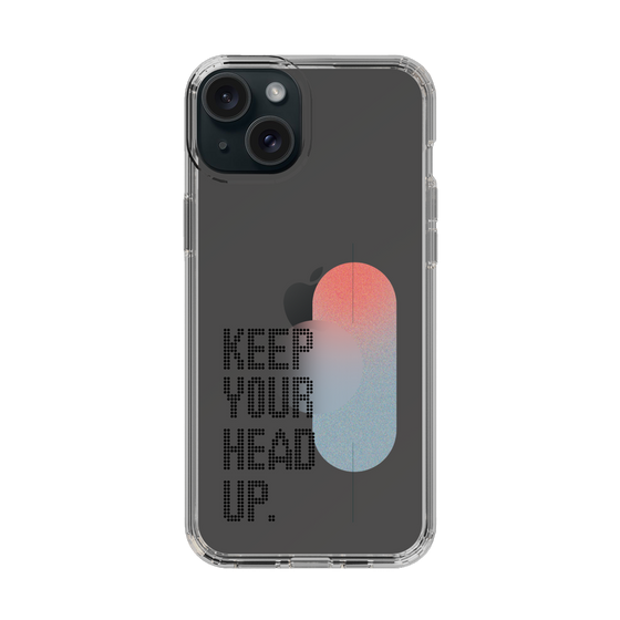Slim Protection Case［ Original - Dot Overlay - KEEP YOUR HEAD UP/A ］