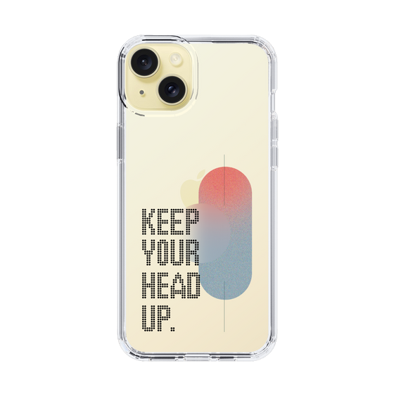 Slim Protection Case［ Original - Dot Overlay - KEEP YOUR HEAD UP/A ］