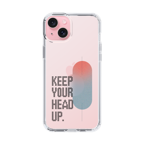 Slim Protection Case［ Original - Dot Overlay - KEEP YOUR HEAD UP/A ］