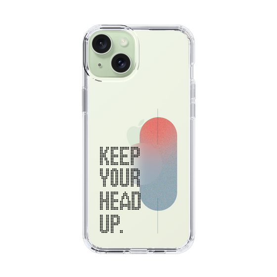 Slim Protection Case［ Original - Dot Overlay - KEEP YOUR HEAD UP/A ］