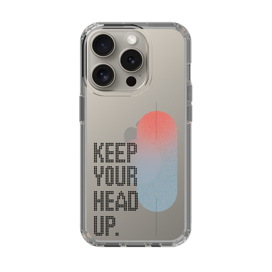 Slim Protection Case［ Original - Dot Overlay - KEEP YOUR HEAD UP/A ］