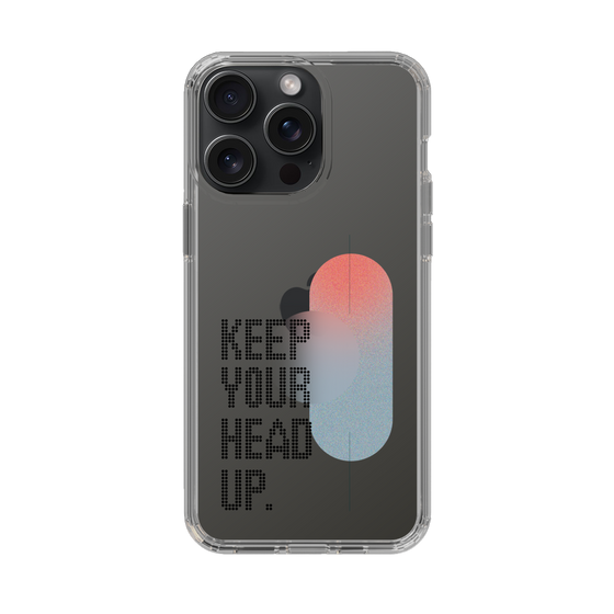 Slim Protection Case［ Original - Dot Overlay - KEEP YOUR HEAD UP/A ］