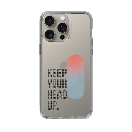 Slim Protection Case［ Original - Dot Overlay - KEEP YOUR HEAD UP/A ］