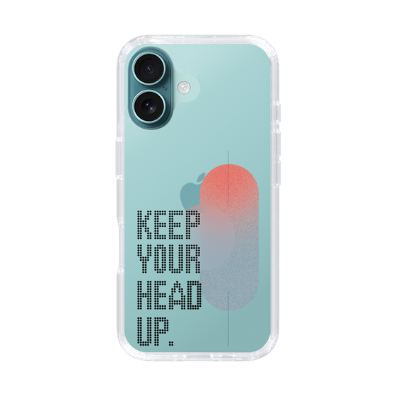 Slim Protection Case［ Original - Dot Overlay - KEEP YOUR HEAD UP/A ］