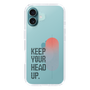 Slim Protection Case［ Original - Dot Overlay - KEEP YOUR HEAD UP/A ］
