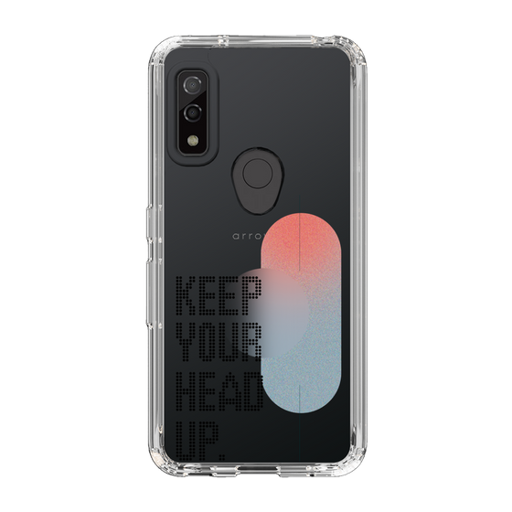 Slim Protection Case［ Original - Dot Overlay - KEEP YOUR HEAD UP/A ］
