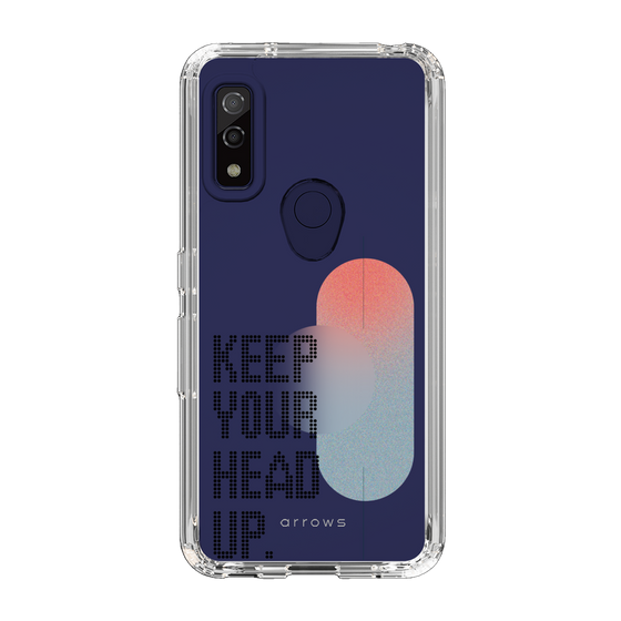 Slim Protection Case［ Original - Dot Overlay - KEEP YOUR HEAD UP/A ］