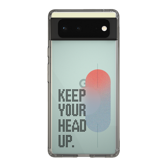 Slim Protection Case［ Original - Dot Overlay - KEEP YOUR HEAD UP/A ］