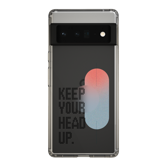 Slim Protection Case［ Original - Dot Overlay - KEEP YOUR HEAD UP/A ］