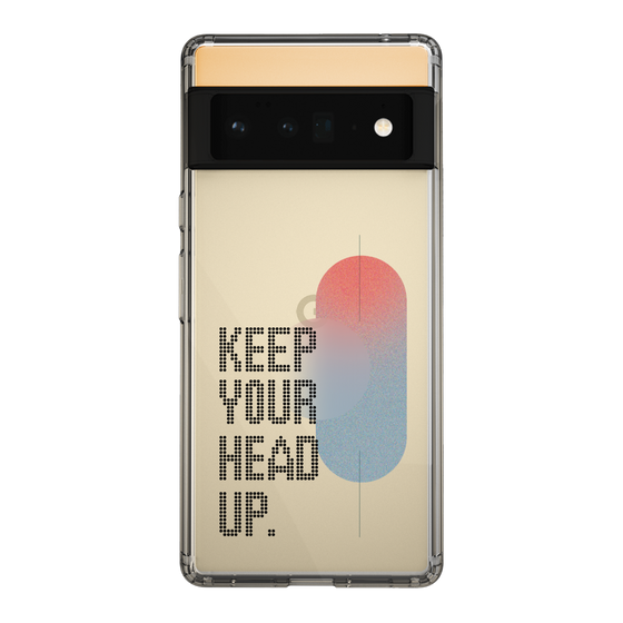 Slim Protection Case［ Original - Dot Overlay - KEEP YOUR HEAD UP/A ］