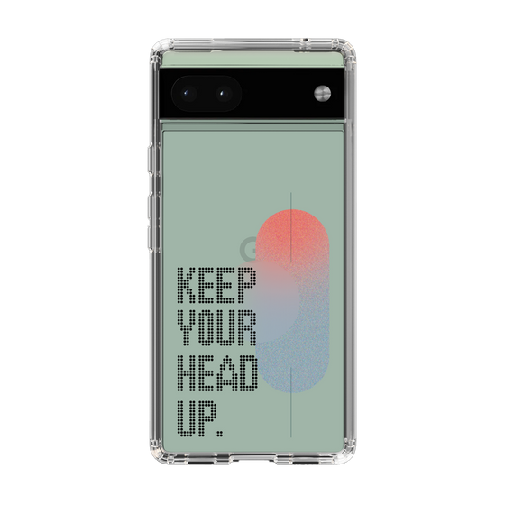 Slim Protection Case［ Original - Dot Overlay - KEEP YOUR HEAD UP/A ］