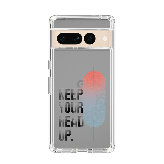 Slim Protection Case［ Original - Dot Overlay - KEEP YOUR HEAD UP/A ］