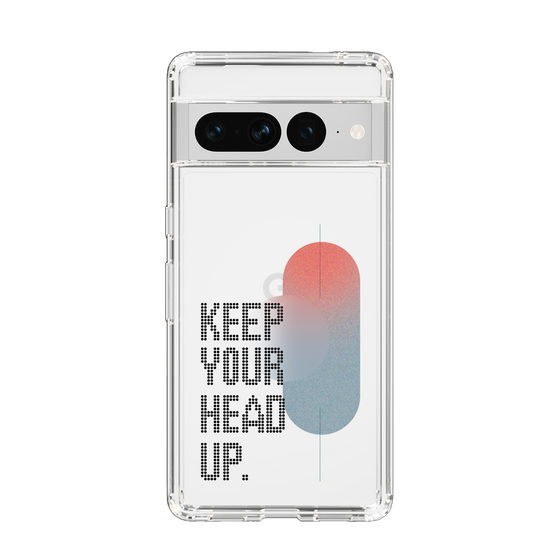 Slim Protection Case［ Original - Dot Overlay - KEEP YOUR HEAD UP/A ］