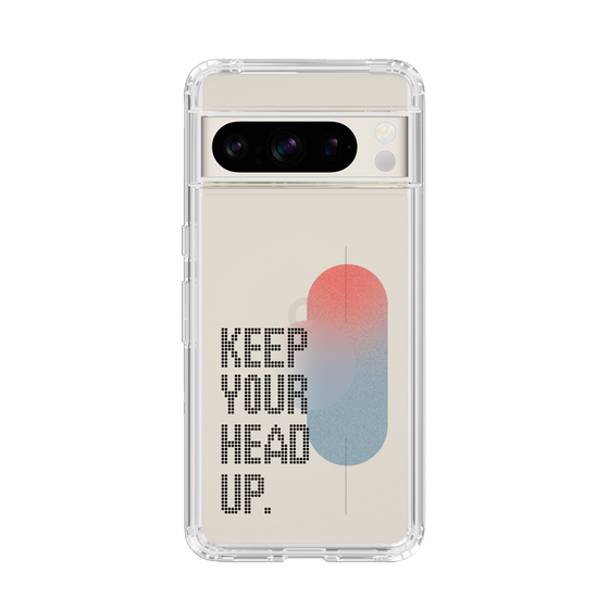 Slim Protection Case［ Original - Dot Overlay - KEEP YOUR HEAD UP/A ］