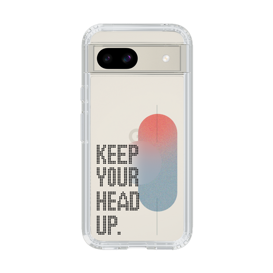 Slim Protection Case［ Original - Dot Overlay - KEEP YOUR HEAD UP/A ］
