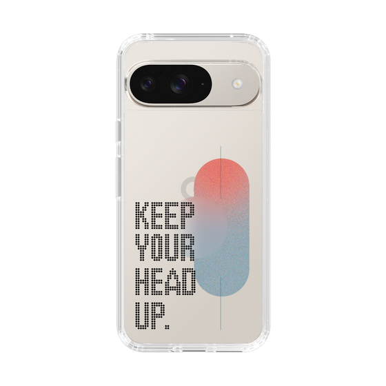 Slim Protection Case［ Original - Dot Overlay - KEEP YOUR HEAD UP/A ］