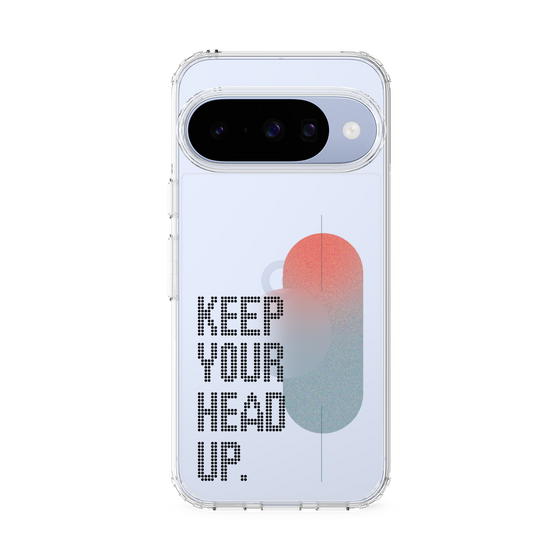 Slim Protection Case［ Original - Dot Overlay - KEEP YOUR HEAD UP/A ］