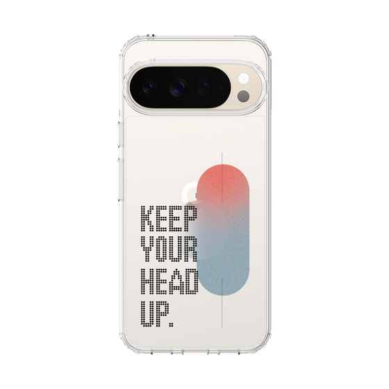 Slim Protection Case［ Original - Dot Overlay - KEEP YOUR HEAD UP/A ］