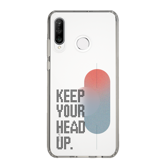 Slim Protection Case［ Original - Dot Overlay - KEEP YOUR HEAD UP/A ］