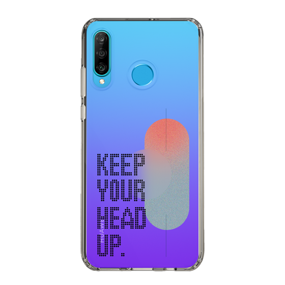 Slim Protection Case［ Original - Dot Overlay - KEEP YOUR HEAD UP/A ］