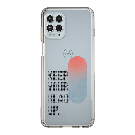 Slim Protection Case［ Original - Dot Overlay - KEEP YOUR HEAD UP/A ］