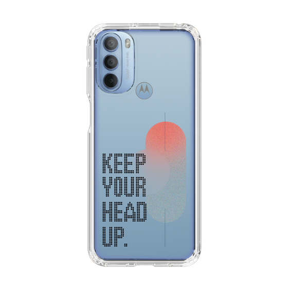 Slim Protection Case［ Original - Dot Overlay - KEEP YOUR HEAD UP/A ］
