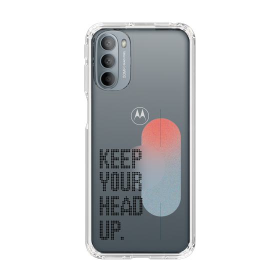 Slim Protection Case［ Original - Dot Overlay - KEEP YOUR HEAD UP/A ］