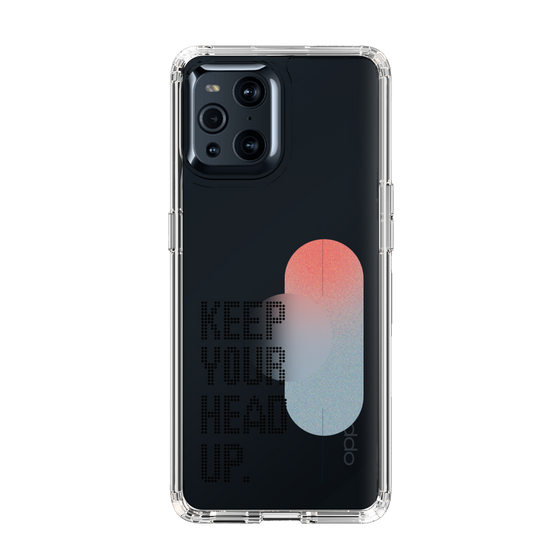 Slim Protection Case［ Original - Dot Overlay - KEEP YOUR HEAD UP/A ］