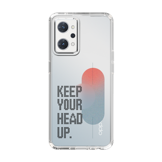 Slim Protection Case［ Original - Dot Overlay - KEEP YOUR HEAD UP/A ］