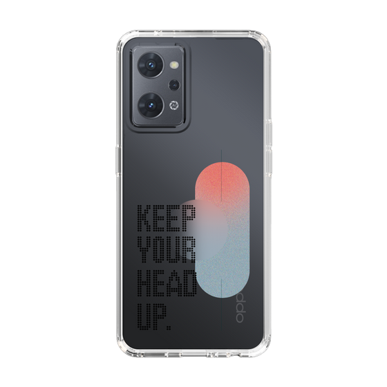 Slim Protection Case［ Original - Dot Overlay - KEEP YOUR HEAD UP/A ］