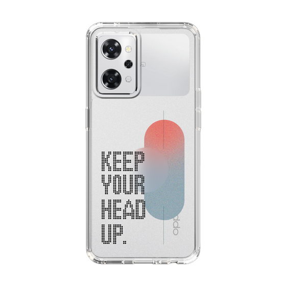 Slim Protection Case［ オリジナル - ドットオーバーレイ - KEEP YOUR HEAD UP/A ］