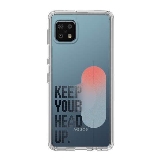 Slim Protection Case［ Original - Dot Overlay - KEEP YOUR HEAD UP/A ］