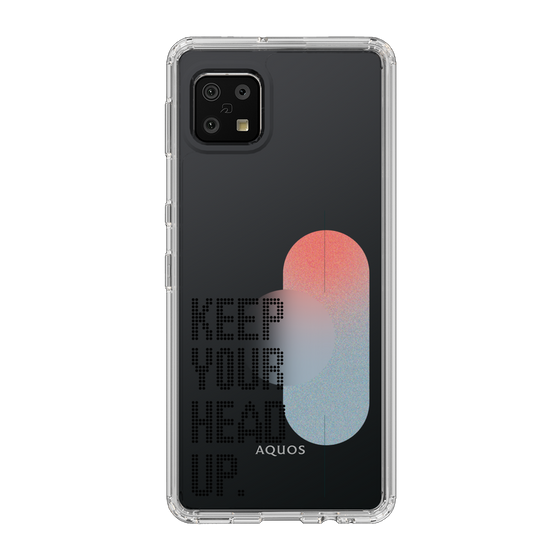 Slim Protection Case［ Original - Dot Overlay - KEEP YOUR HEAD UP/A ］