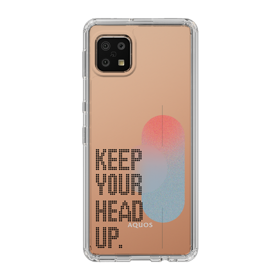 Slim Protection Case［ Original - Dot Overlay - KEEP YOUR HEAD UP/A ］