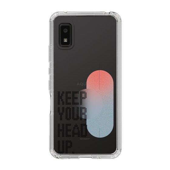 Slim Protection Case［ Original - Dot Overlay - KEEP YOUR HEAD UP/A ］