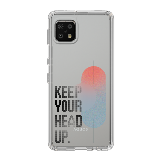 Slim Protection Case［ Original - Dot Overlay - KEEP YOUR HEAD UP/A ］