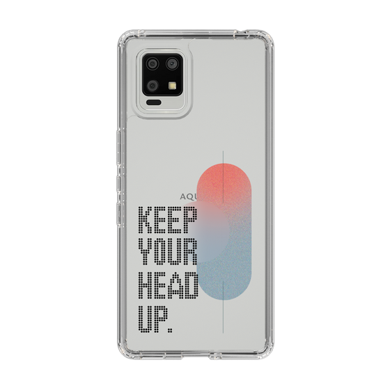 Slim Protection Case［ Original - Dot Overlay - KEEP YOUR HEAD UP/A ］