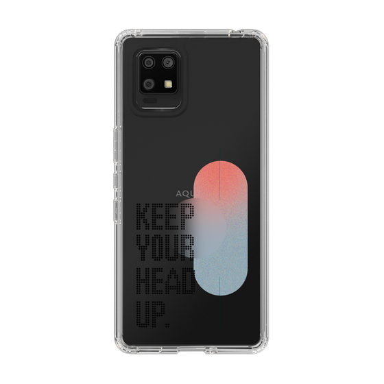 Slim Protection Case［ Original - Dot Overlay - KEEP YOUR HEAD UP/A ］