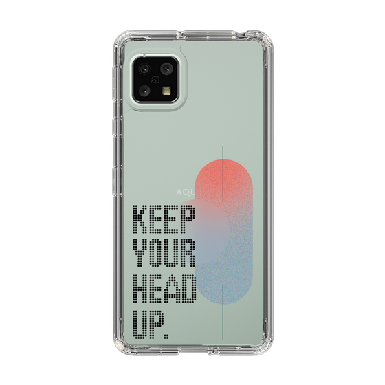 Slim Protection Case［ Original - Dot Overlay - KEEP YOUR HEAD UP/A ］