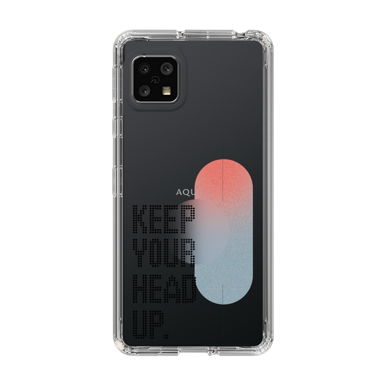 Slim Protection Case［ Original - Dot Overlay - KEEP YOUR HEAD UP/A ］