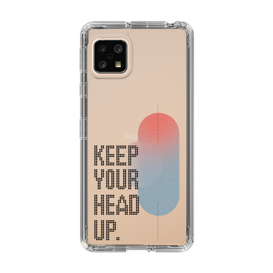 Slim Protection Case［ Original - Dot Overlay - KEEP YOUR HEAD UP/A ］