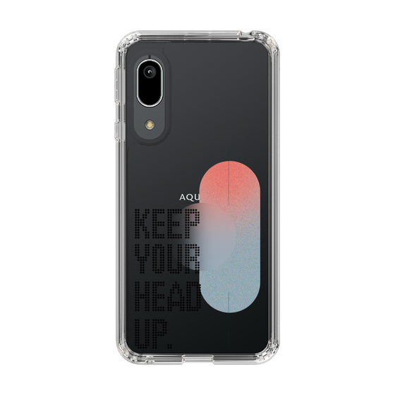 Slim Protection Case［ Original - Dot Overlay - KEEP YOUR HEAD UP/A ］