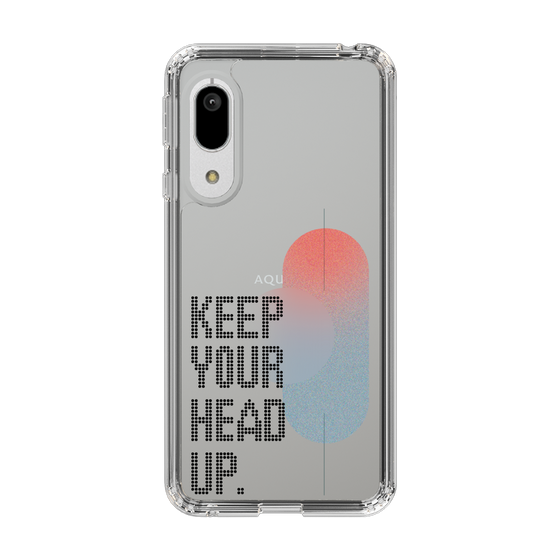 Slim Protection Case［ Original - Dot Overlay - KEEP YOUR HEAD UP/A ］