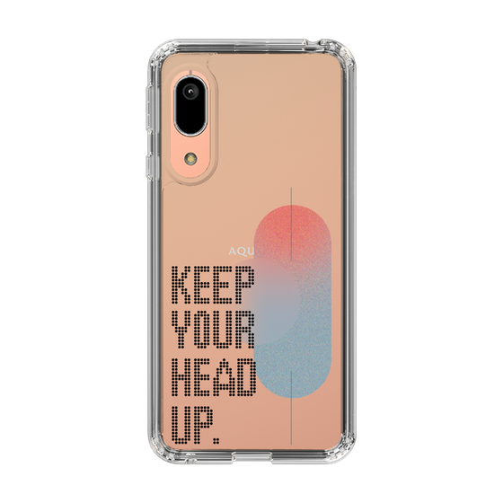 Slim Protection Case［ Original - Dot Overlay - KEEP YOUR HEAD UP/A ］