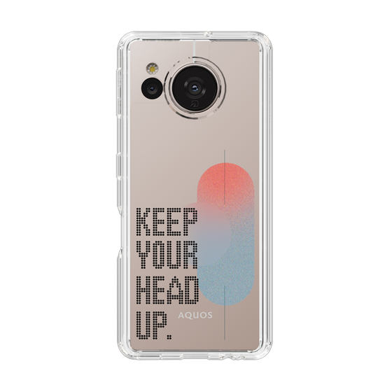 Slim Protection Case［ Original - Dot Overlay - KEEP YOUR HEAD UP/A ］