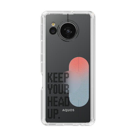 Slim Protection Case［ Original - Dot Overlay - KEEP YOUR HEAD UP/A ］