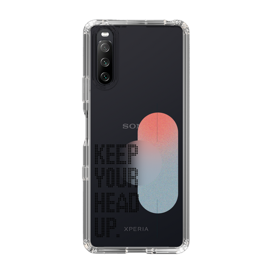 Slim Protection Case［ Original - Dot Overlay - KEEP YOUR HEAD UP/A ］