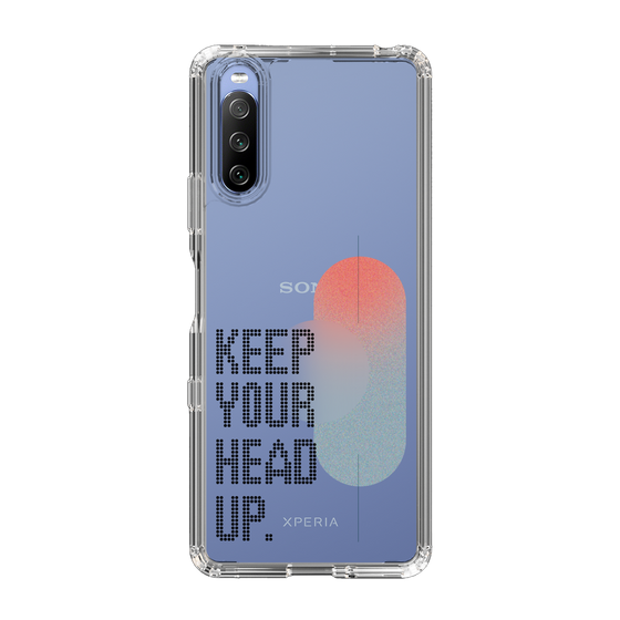 Slim Protection Case［ Original - Dot Overlay - KEEP YOUR HEAD UP/A ］