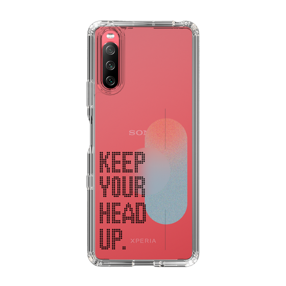 Slim Protection Case［ Original - Dot Overlay - KEEP YOUR HEAD UP/A ］